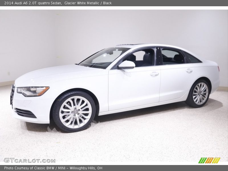 Glacier White Metallic / Black 2014 Audi A6 2.0T quattro Sedan