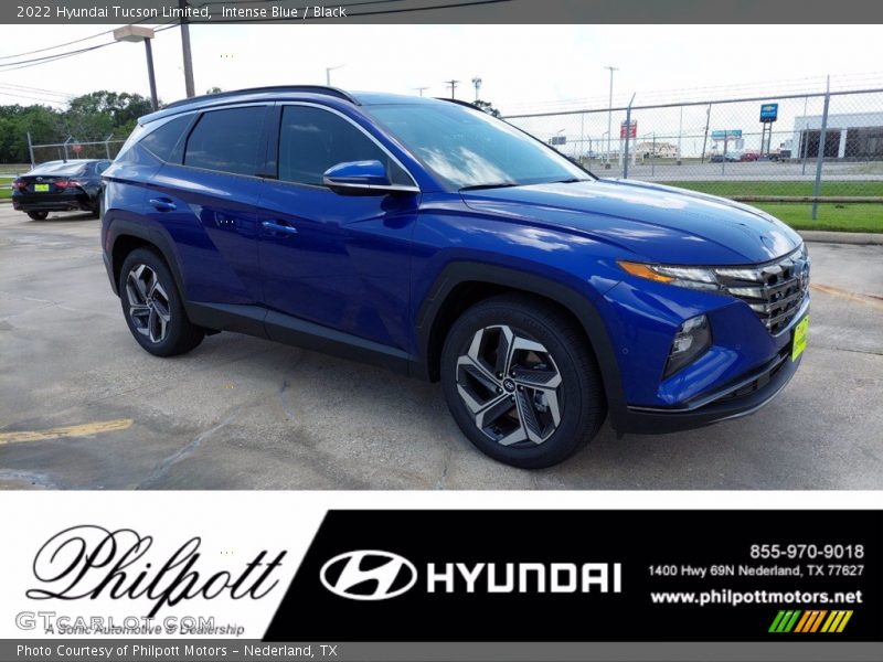 Intense Blue / Black 2022 Hyundai Tucson Limited