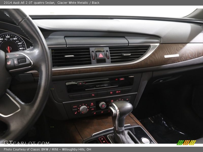 Glacier White Metallic / Black 2014 Audi A6 2.0T quattro Sedan