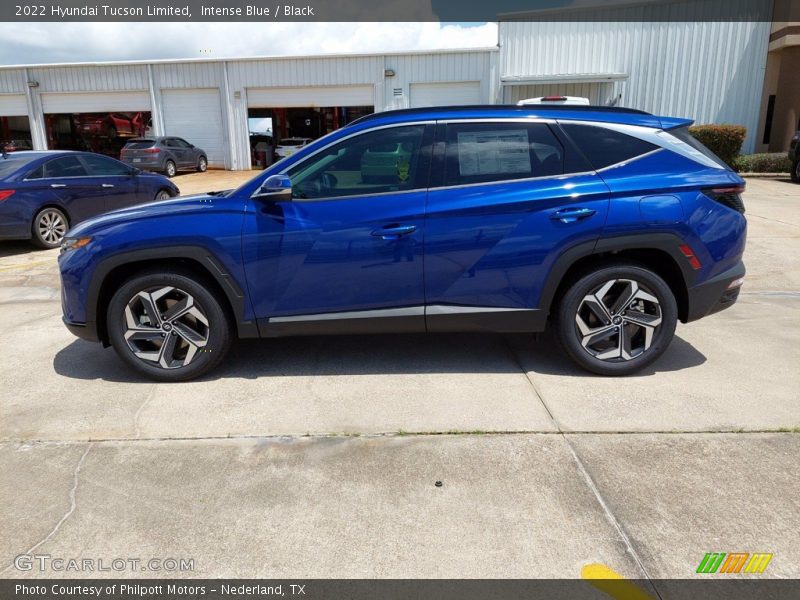 Intense Blue / Black 2022 Hyundai Tucson Limited