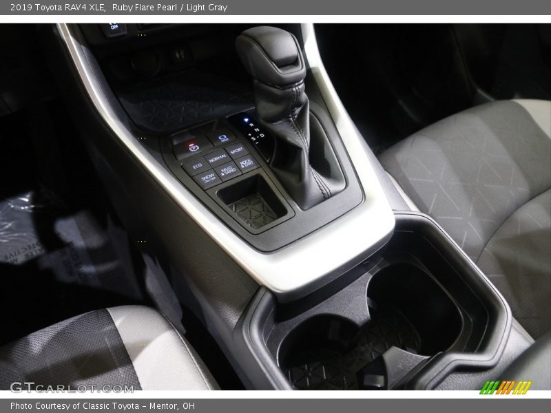 Ruby Flare Pearl / Light Gray 2019 Toyota RAV4 XLE