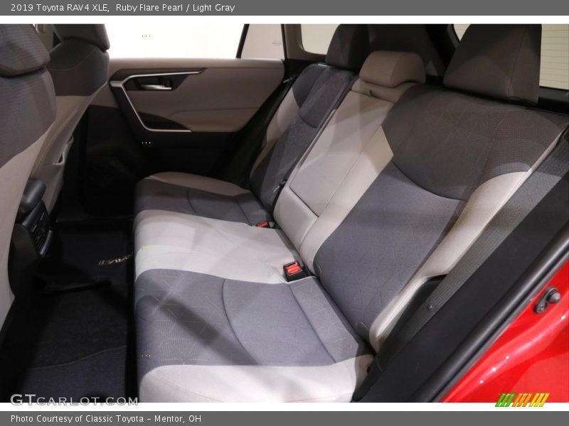 Ruby Flare Pearl / Light Gray 2019 Toyota RAV4 XLE