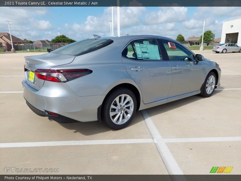 Celestial Silver Metallic / Ash 2021 Toyota Camry LE