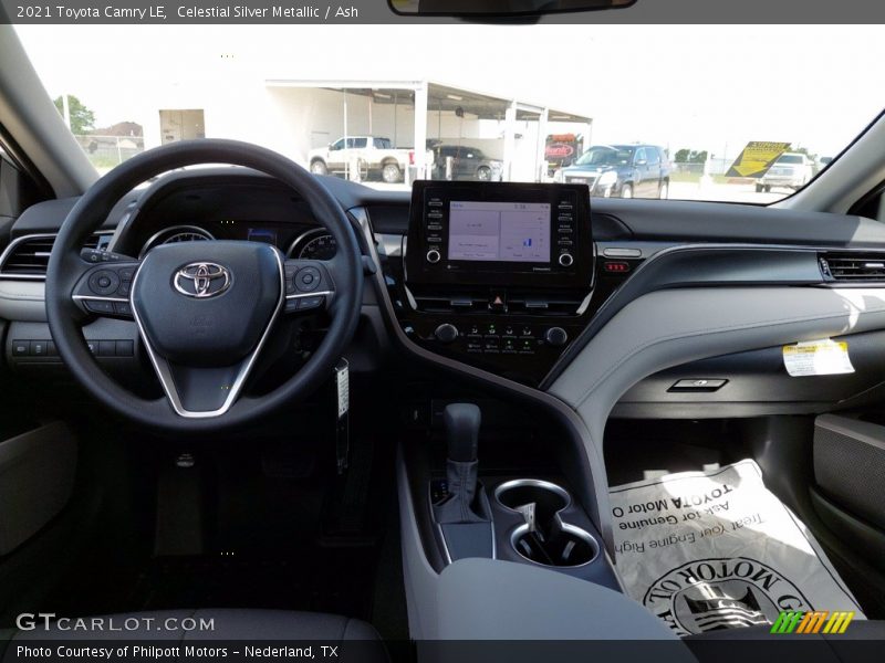 Celestial Silver Metallic / Ash 2021 Toyota Camry LE