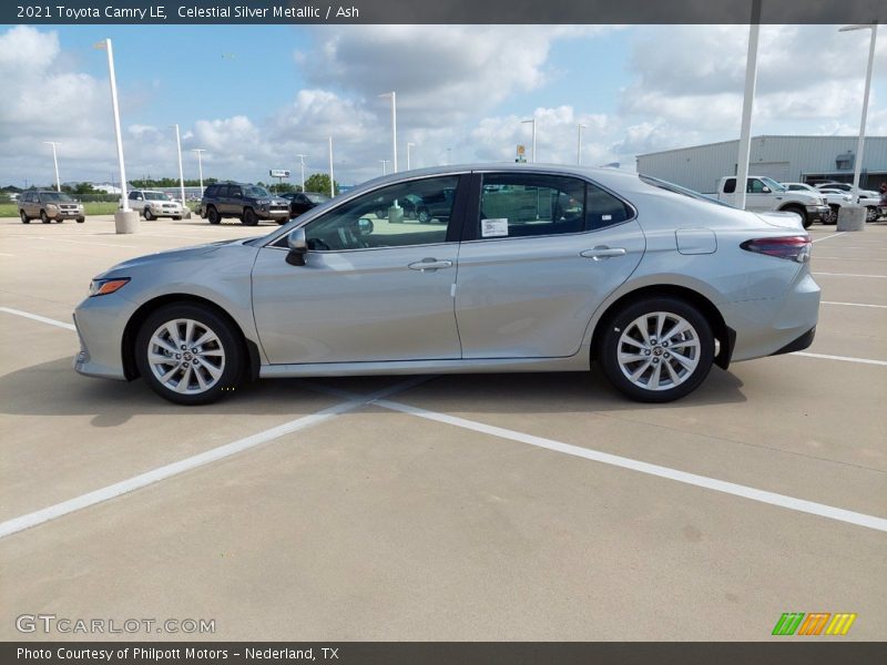 Celestial Silver Metallic / Ash 2021 Toyota Camry LE