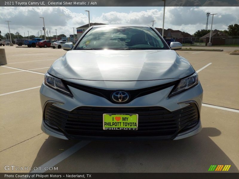 Celestial Silver Metallic / Ash 2021 Toyota Camry LE