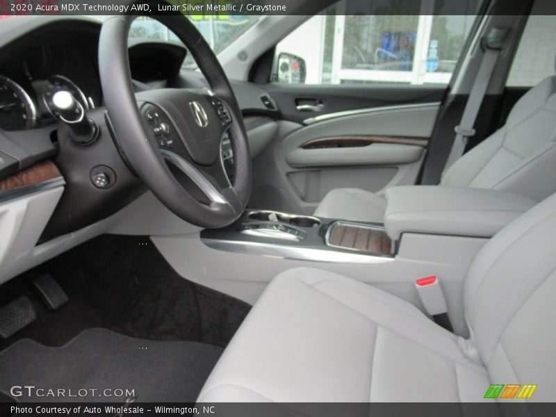 Front Seat of 2020 MDX Technology AWD