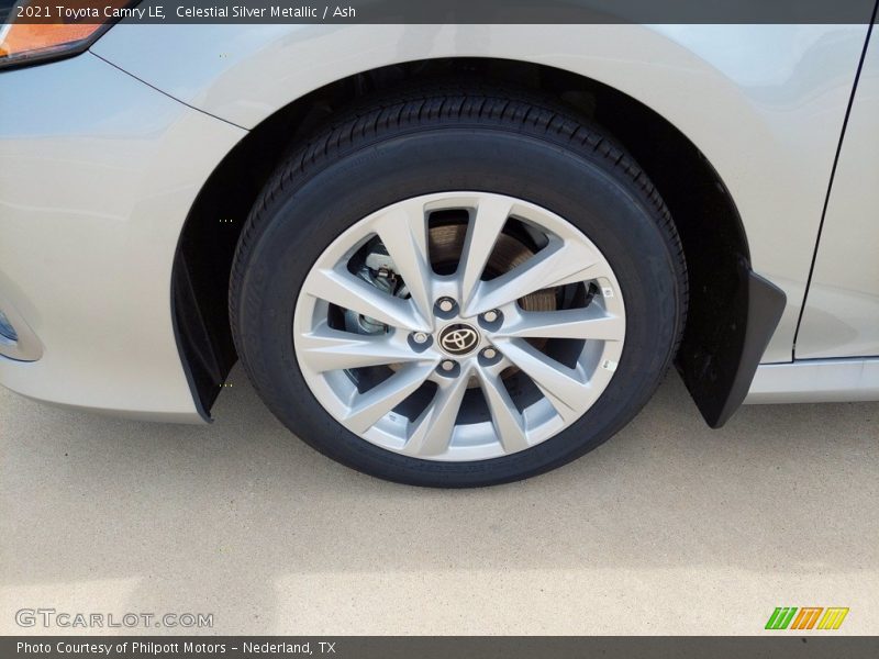 Celestial Silver Metallic / Ash 2021 Toyota Camry LE