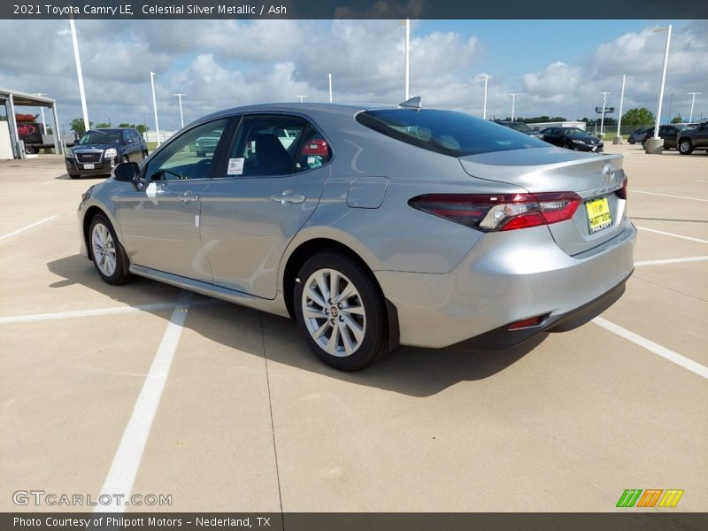 Celestial Silver Metallic / Ash 2021 Toyota Camry LE