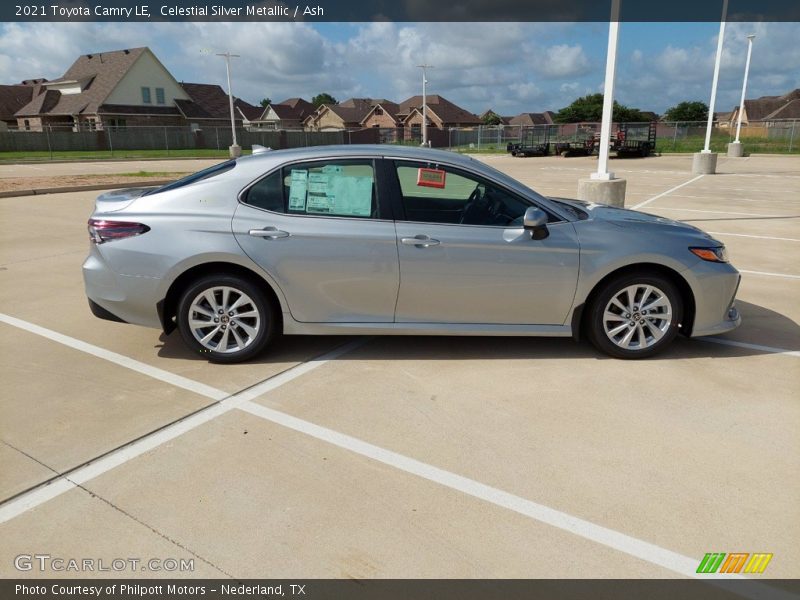 Celestial Silver Metallic / Ash 2021 Toyota Camry LE