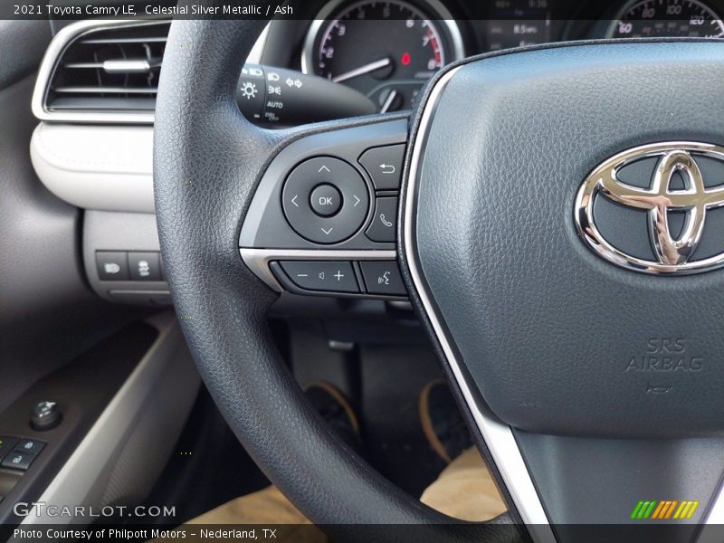 Celestial Silver Metallic / Ash 2021 Toyota Camry LE