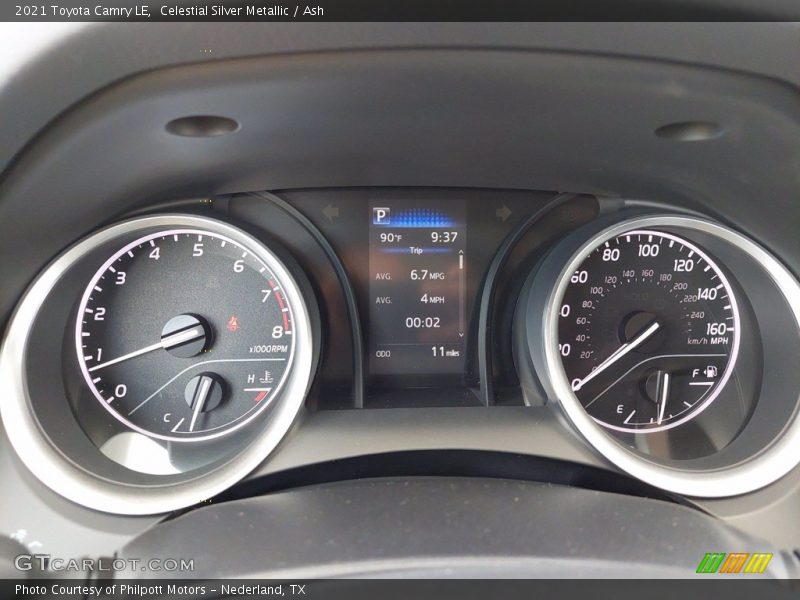 Celestial Silver Metallic / Ash 2021 Toyota Camry LE