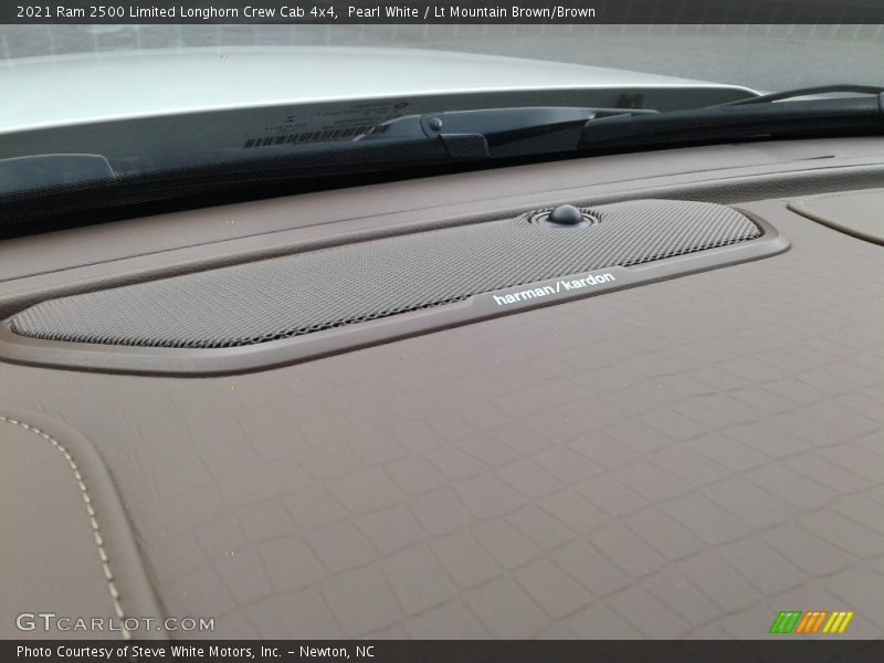 Pearl White / Lt Mountain Brown/Brown 2021 Ram 2500 Limited Longhorn Crew Cab 4x4