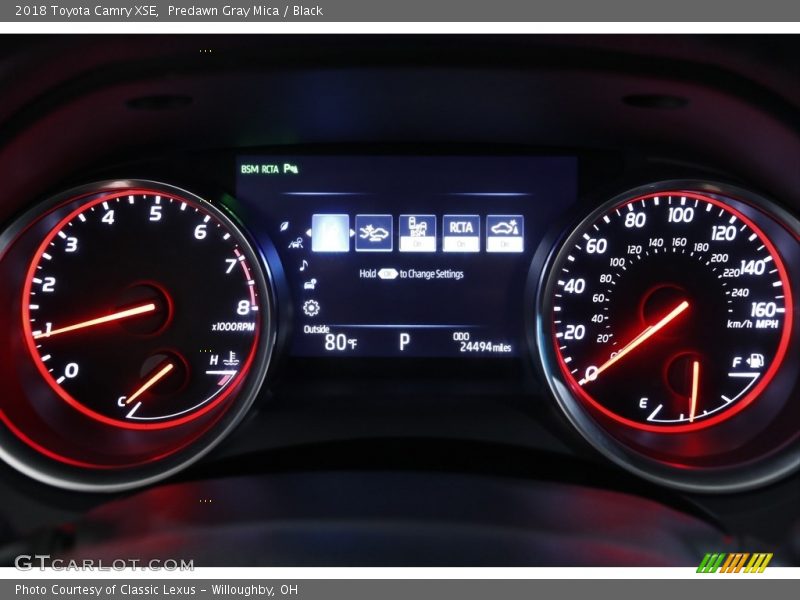  2018 Camry XSE XSE Gauges