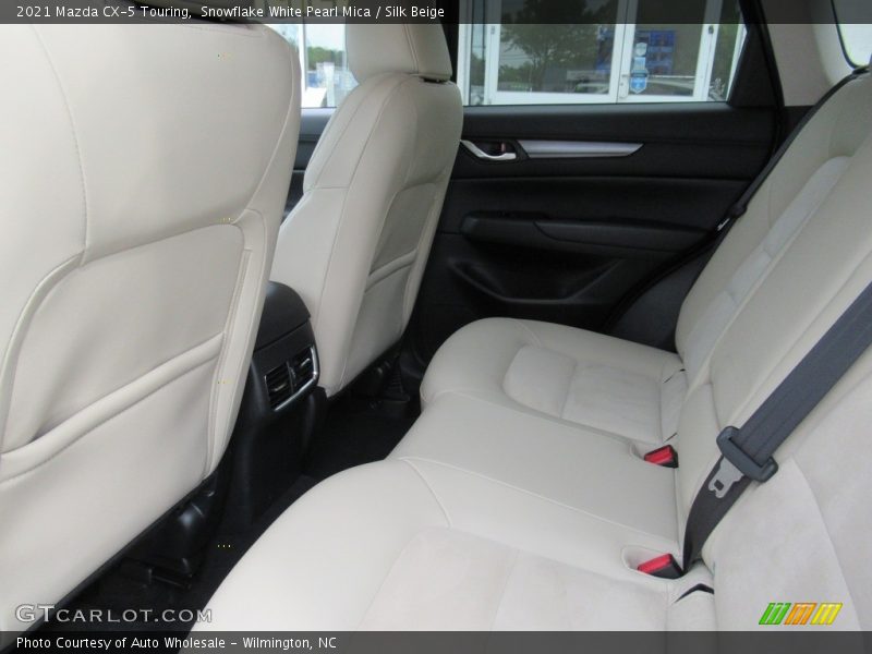 Snowflake White Pearl Mica / Silk Beige 2021 Mazda CX-5 Touring