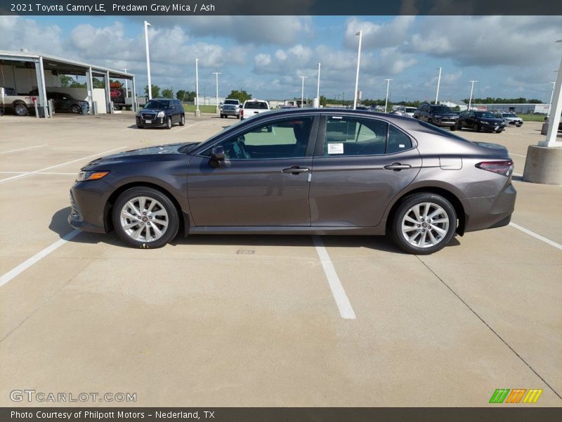 Predawn Gray Mica / Ash 2021 Toyota Camry LE