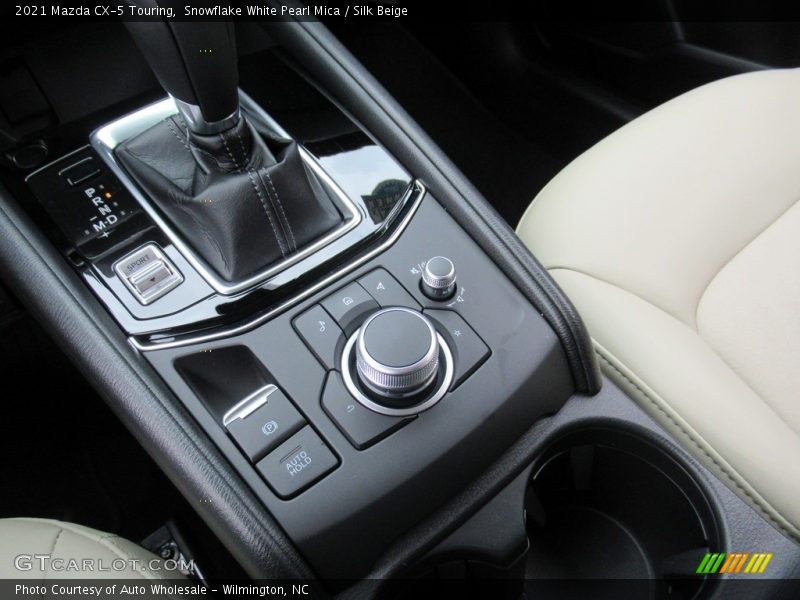 Snowflake White Pearl Mica / Silk Beige 2021 Mazda CX-5 Touring