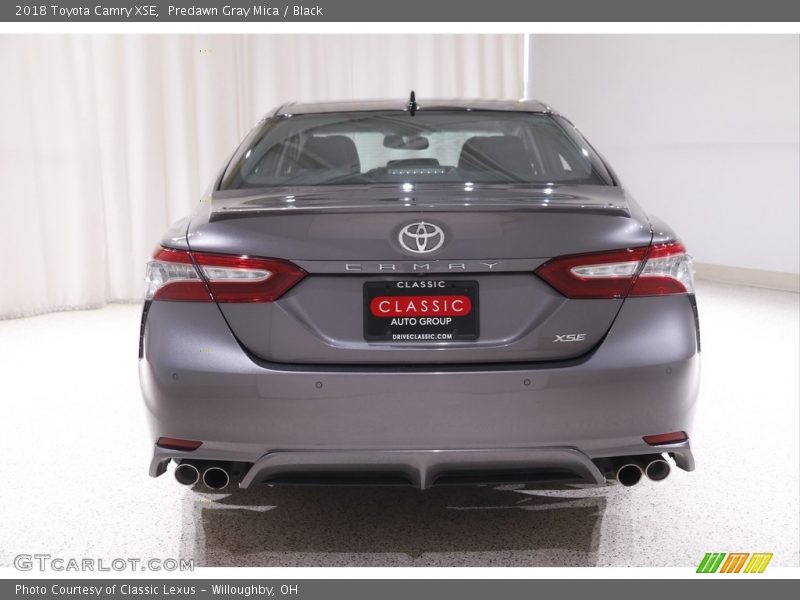 Predawn Gray Mica / Black 2018 Toyota Camry XSE