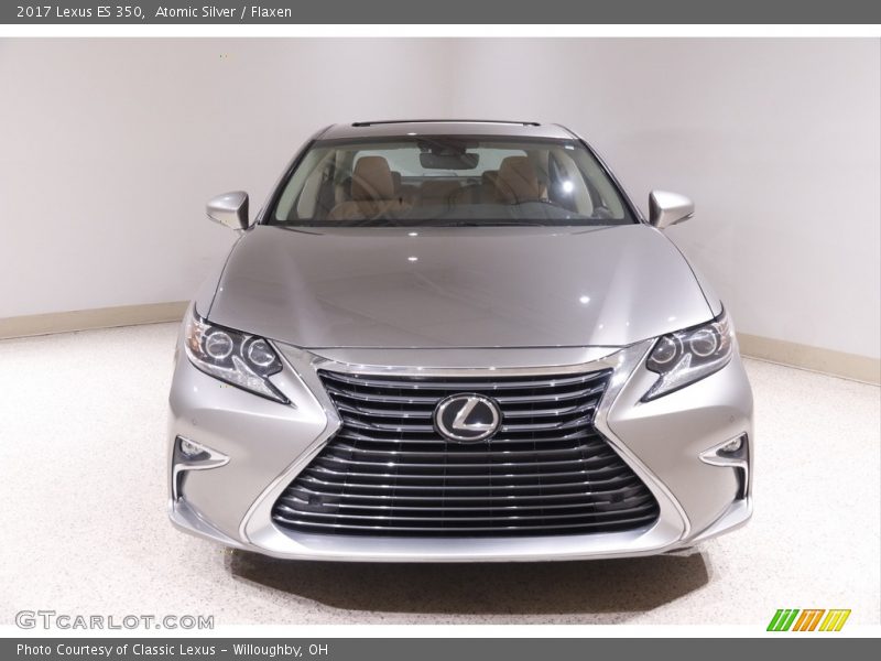 Atomic Silver / Flaxen 2017 Lexus ES 350