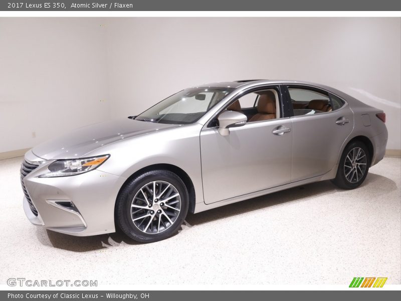 Atomic Silver / Flaxen 2017 Lexus ES 350