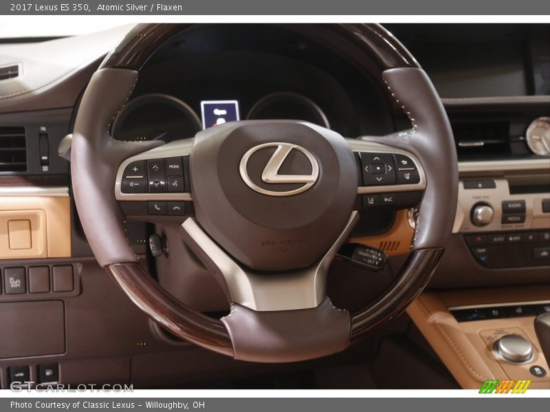 Atomic Silver / Flaxen 2017 Lexus ES 350