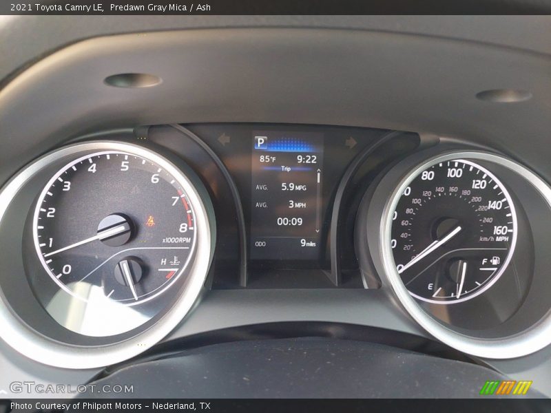 Predawn Gray Mica / Ash 2021 Toyota Camry LE