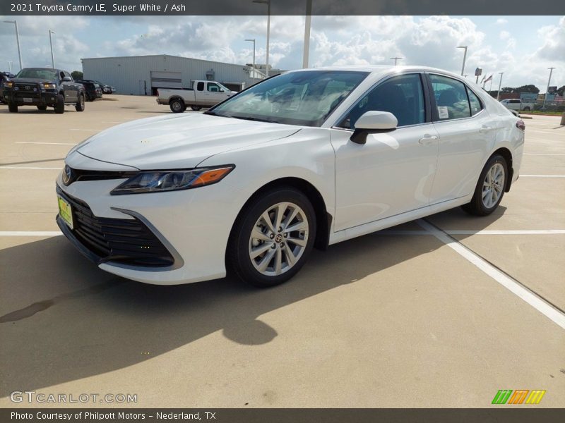 Super White / Ash 2021 Toyota Camry LE