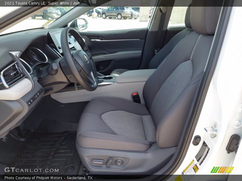 Super White / Ash 2021 Toyota Camry LE