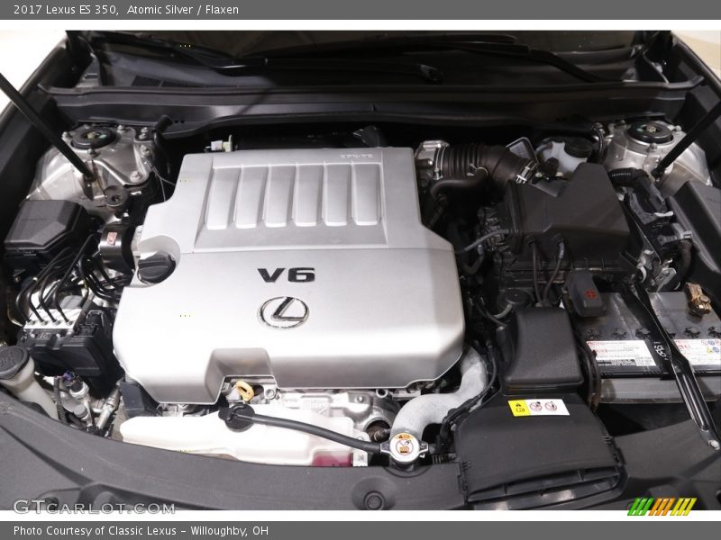 Atomic Silver / Flaxen 2017 Lexus ES 350