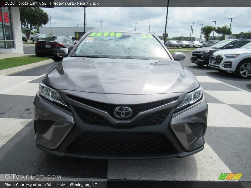 Predawn Gray Mica / Black 2020 Toyota Camry SE