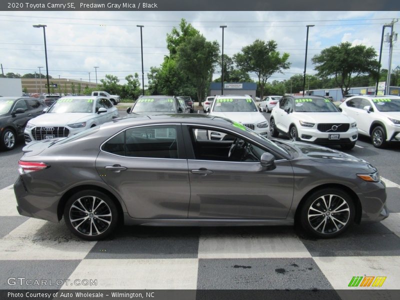 Predawn Gray Mica / Black 2020 Toyota Camry SE