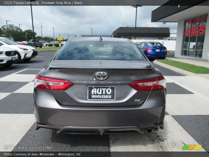 Predawn Gray Mica / Black 2020 Toyota Camry SE