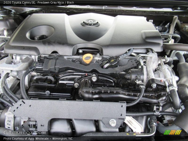 Predawn Gray Mica / Black 2020 Toyota Camry SE