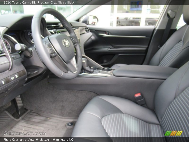 Predawn Gray Mica / Black 2020 Toyota Camry SE