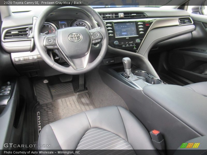 Predawn Gray Mica / Black 2020 Toyota Camry SE