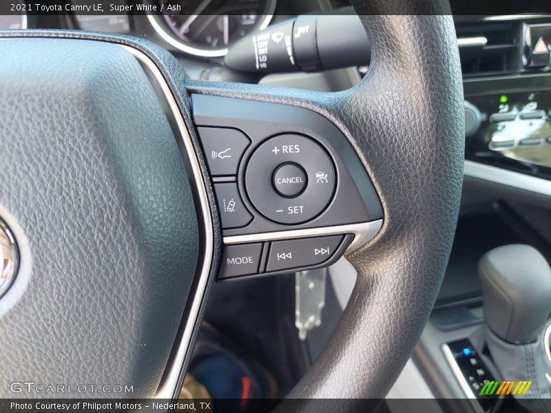 Super White / Ash 2021 Toyota Camry LE