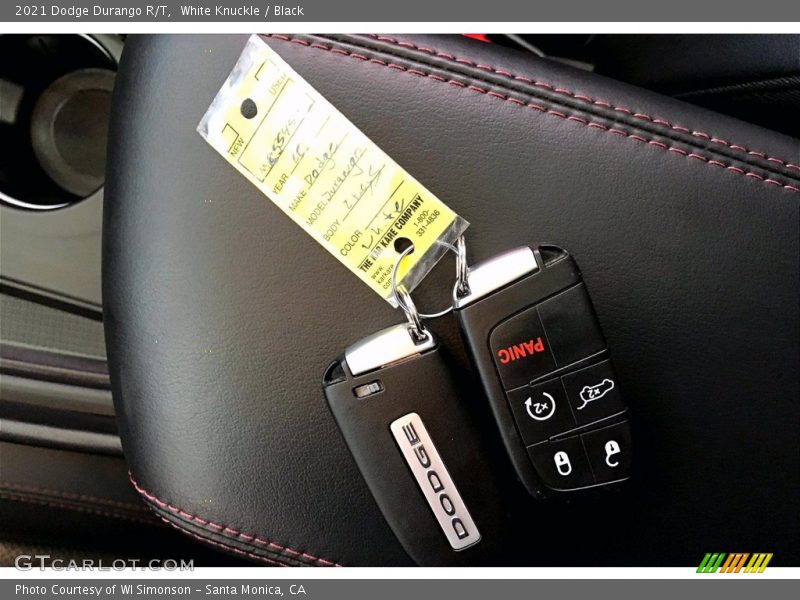 Keys of 2021 Durango R/T