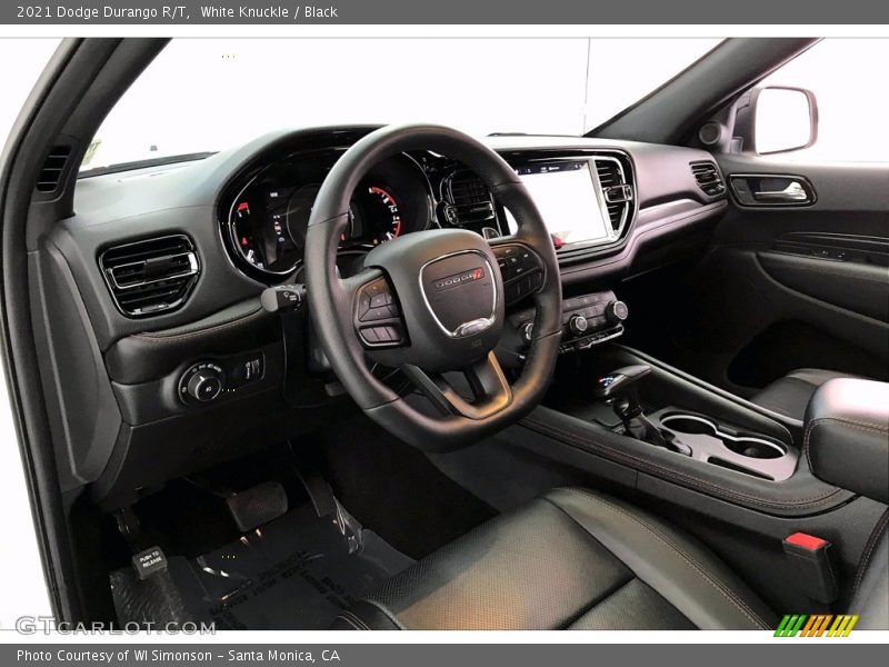 Front Seat of 2021 Durango R/T