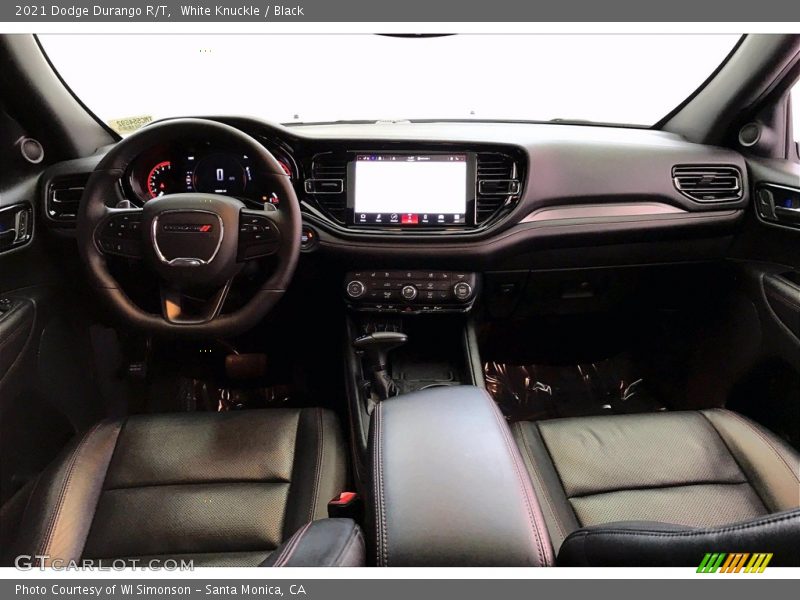 Dashboard of 2021 Durango R/T