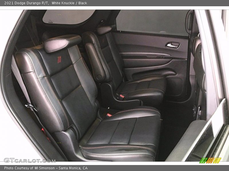 Rear Seat of 2021 Durango R/T
