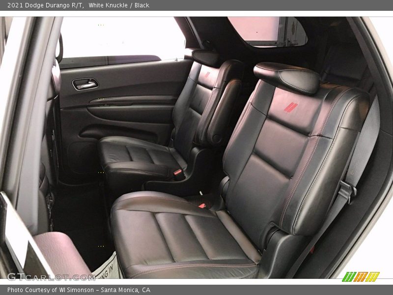 Rear Seat of 2021 Durango R/T