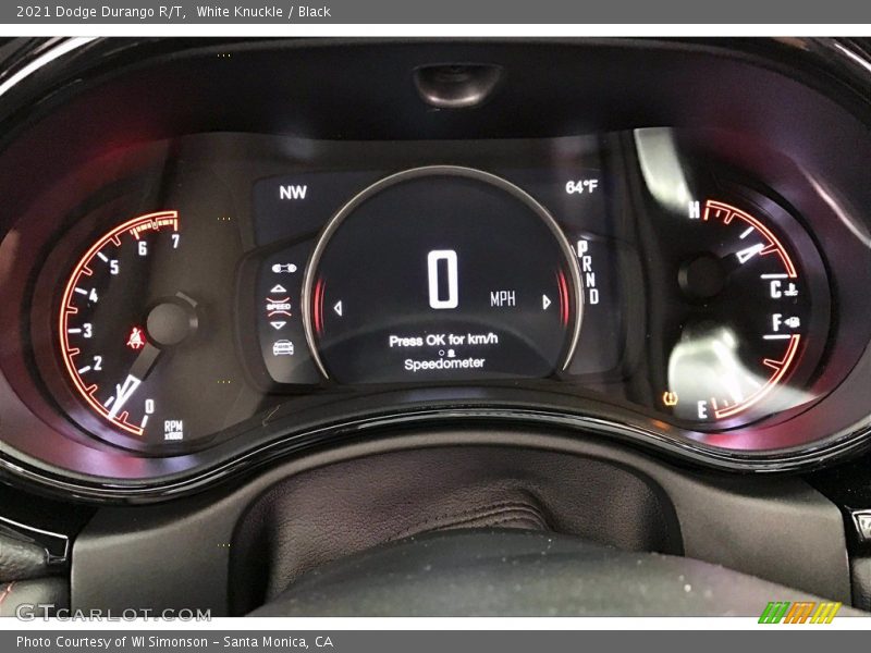  2021 Durango R/T R/T Gauges