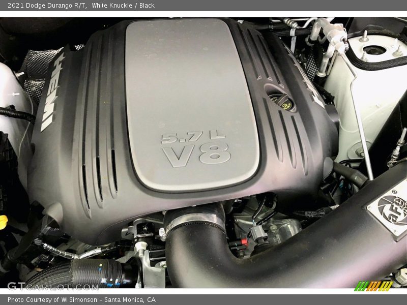 2021 Durango R/T Engine - 5.7 Liter HEMI OHV 16-Valve VVT V8