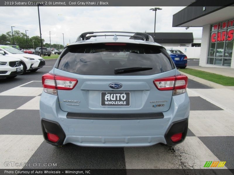 Cool Gray Khaki / Black 2019 Subaru Crosstrek 2.0i Limited