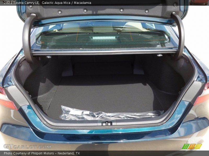 Galactic Aqua Mica / Macadamia 2021 Toyota Camry LE