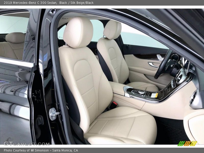 Black / Silk Beige/Black 2019 Mercedes-Benz C 300 Sedan