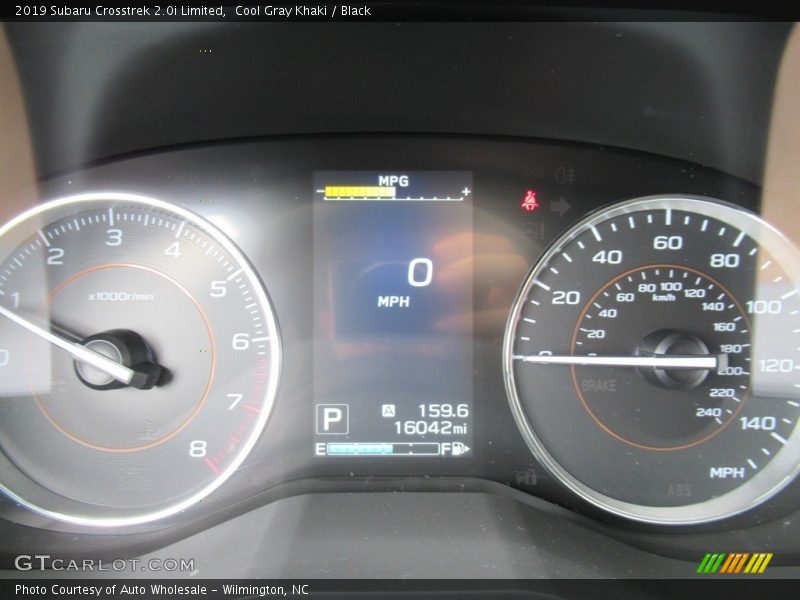 Cool Gray Khaki / Black 2019 Subaru Crosstrek 2.0i Limited