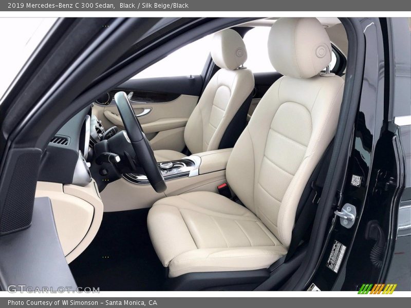 Black / Silk Beige/Black 2019 Mercedes-Benz C 300 Sedan