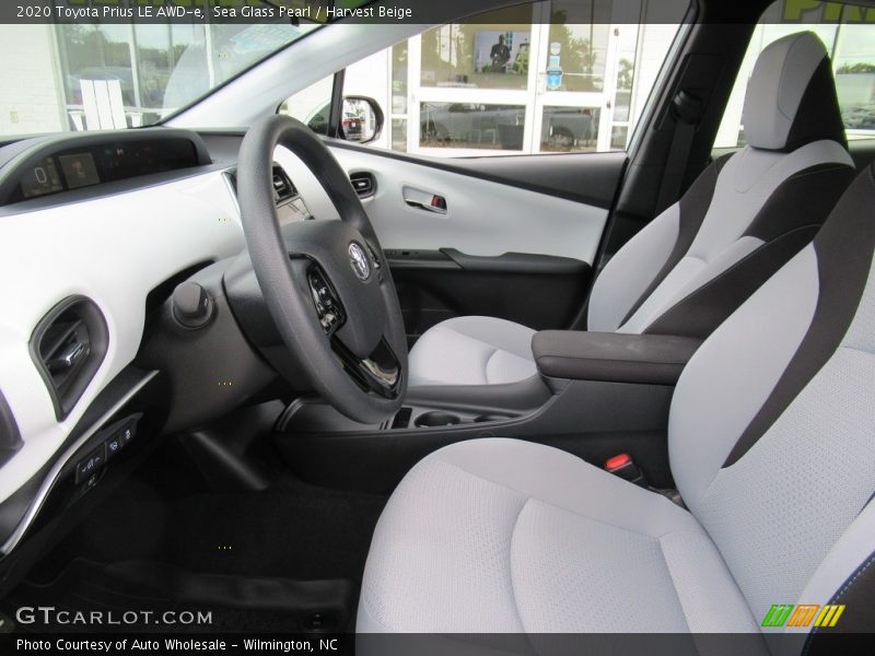 Front Seat of 2020 Prius LE AWD-e