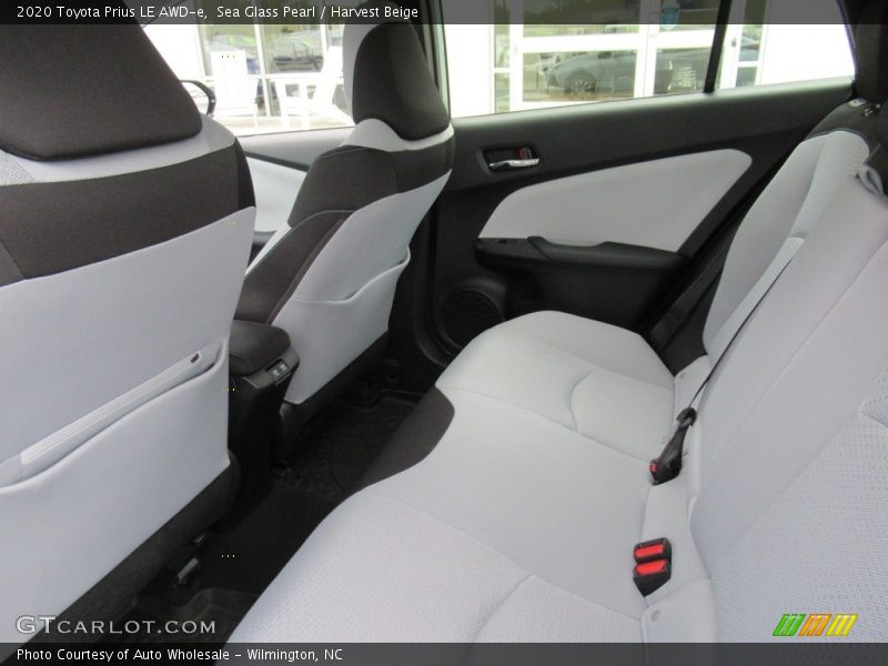 Rear Seat of 2020 Prius LE AWD-e